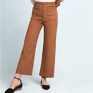 Anthropologie Colette high waist wide leg pants in size 28.